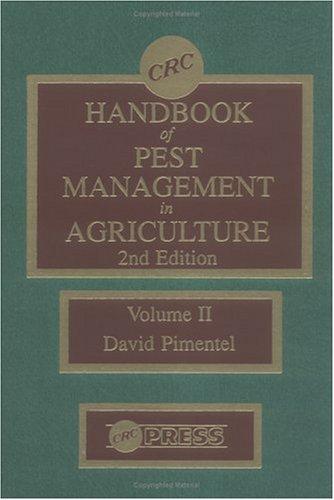 Cover for CRC Handbook of Pest Management in Agriculture, Second Edition, Volume II