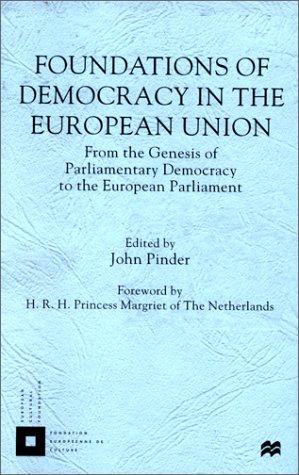 Cover for Foundations of democracy in the European Union