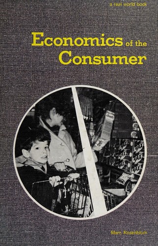 Cover for Economics of the consumer.