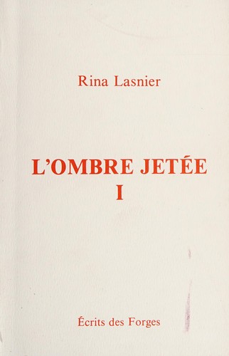 Cover for L' ombre jetée