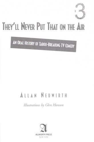 Cover for They'll never put that on the air
