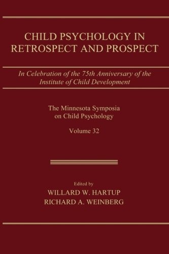 Cover for Child Psychology in Retrospect and Prospect