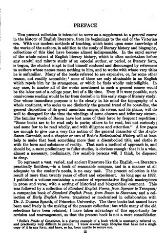 Cover for English prose and verse from Beowulf to Stevenson