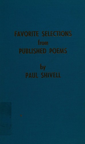 Cover for Favorite Selections from Published Poems