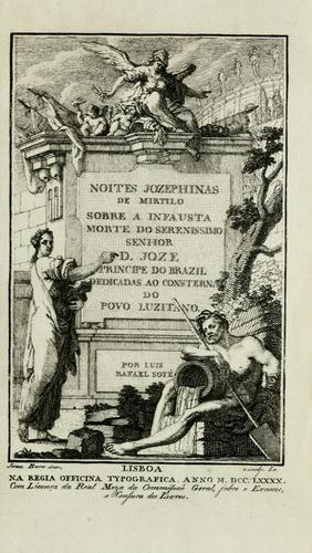 Cover for Noites jozephinas de Mirtilo