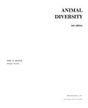 Cover for Animal diversity