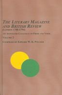 Cover for The literary magazine and British review