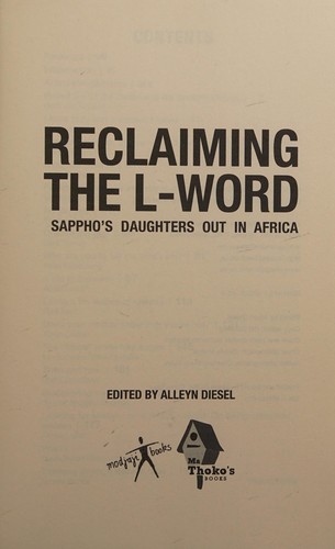 Cover for Reclaiming the L-word
