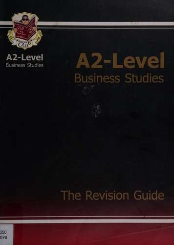 Cover for A2-level business studies
