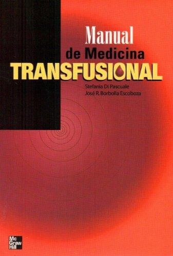 Cover for Manual de Medicina Transfusional