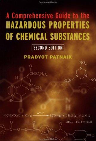 Cover for A comprehensive guide to the hazardous properties of chemical substances