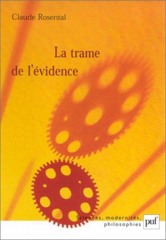 Cover for La trame de l'évidence