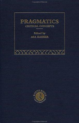 Cover for Pragmatics