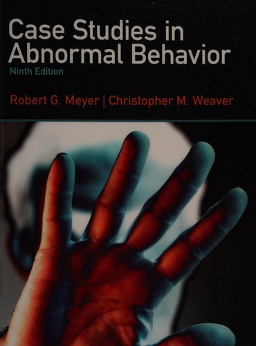 Cover for Case studies in abnormal behavior