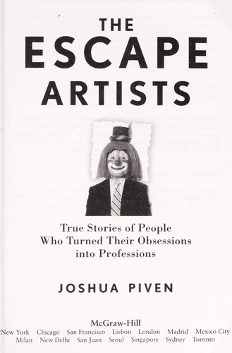 Cover for The escape artists