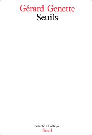 Cover for Seuils
