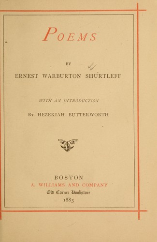 Cover for Poems