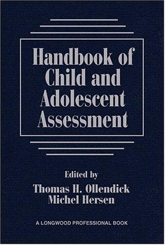 Cover for Handbook of child and adolescent assessment