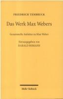Cover for Das Werk Max Webers. Gesammelte Aufsätze zu Max Weber.