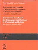 Cover for International Encyclopedia of Abbreviations and Acronyms in Science and Technology