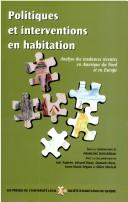 Cover for Politiques et interventions en habitation