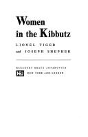 Cover for Women in the kibbutz