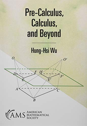 Cover for Pre-Calculus, Calculus, and Beyond