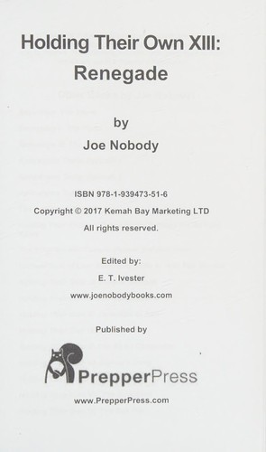 Cover for Renegade