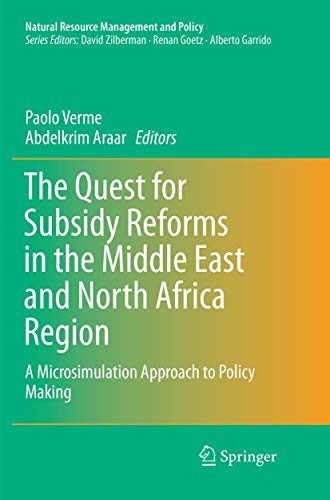 Cover for The Quest for Subsidy Reforms in the Middle East and North Africa Region
