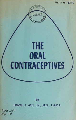 Cover for The oral contraceptives