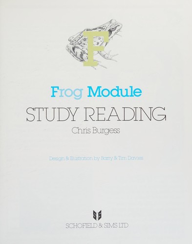 Cover for Study Reading