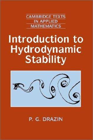 Cover for Introduction to Hydrodynamic Stability