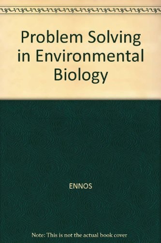 Cover for Problem solving in environmental biology