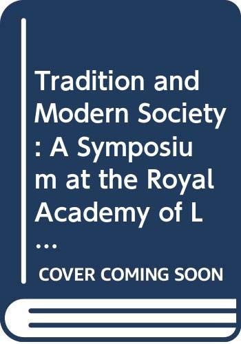 Cover for Tradition and modern society