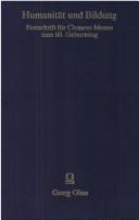 Cover for Humanität und Bildung