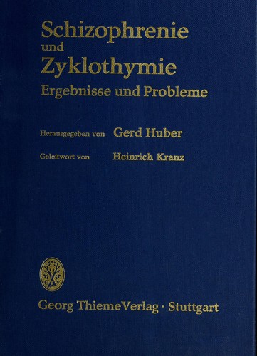 Cover for Schizophrenie und Zyklothymie