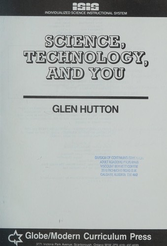 Cover for Science, technology, and you