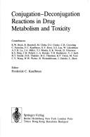 Cover for Conjugation-deconjugation reactions in drug metabolism and toxicity