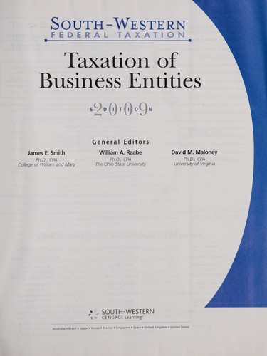 Cover for Individual taxation