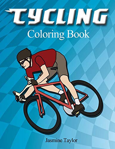 Cover for Cycling Coloring Book