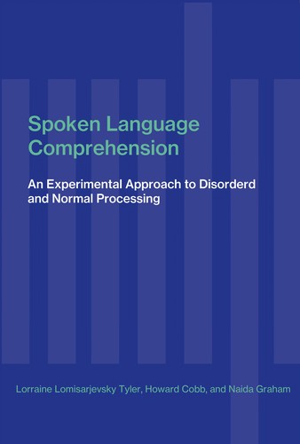 Cover for Spoken language comprehension