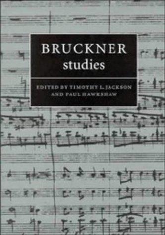 Cover for Bruckner studies