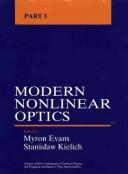 Cover for Part 1, Modern Nonlinear Optics