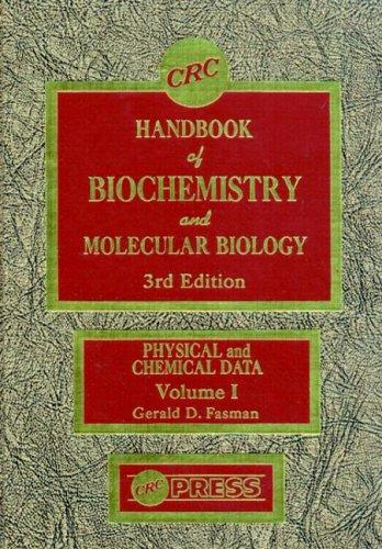 Cover for Handbook of Biochemistry