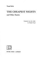 Cover for The cheapest nights, and other stories