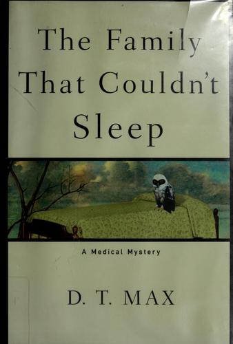 Cover for The family that couldn't sleep