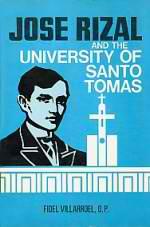 Cover for José Rizal and the University of Santo Tomas