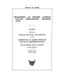 Cover for Department of Defense Anthrax Vaccine Immunization Program Avip