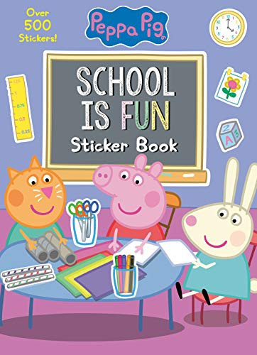 Cover for School is Fun Sticker Book