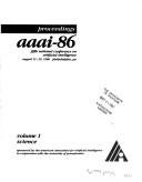 Cover for Proceedings, AAAI-86